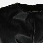 Tops Top en similicuir MSGM Noir Femme