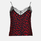 Tops Top en dentelle Ami PARIS Noir Femme