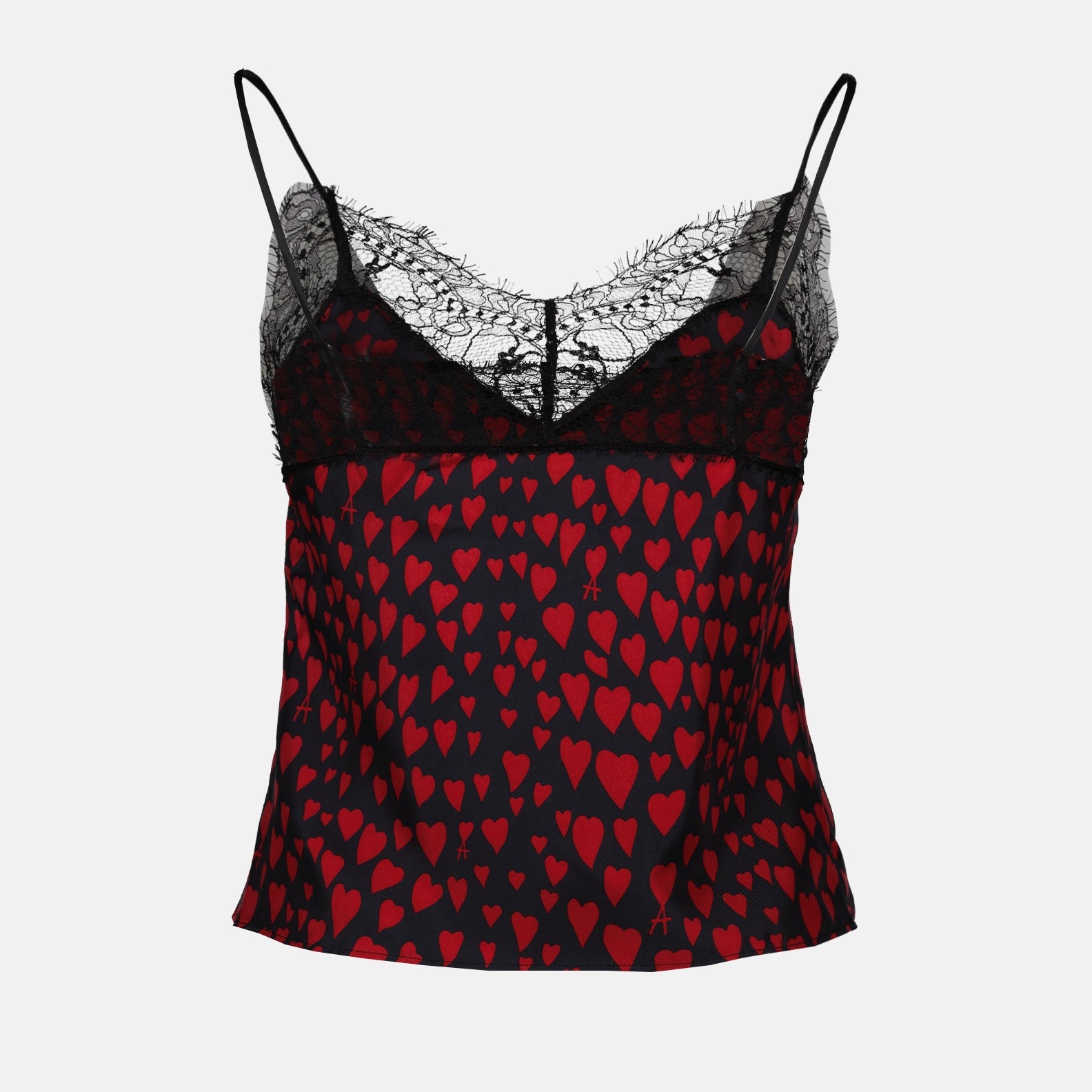 Tops Top en dentelle Ami PARIS Noir Femme