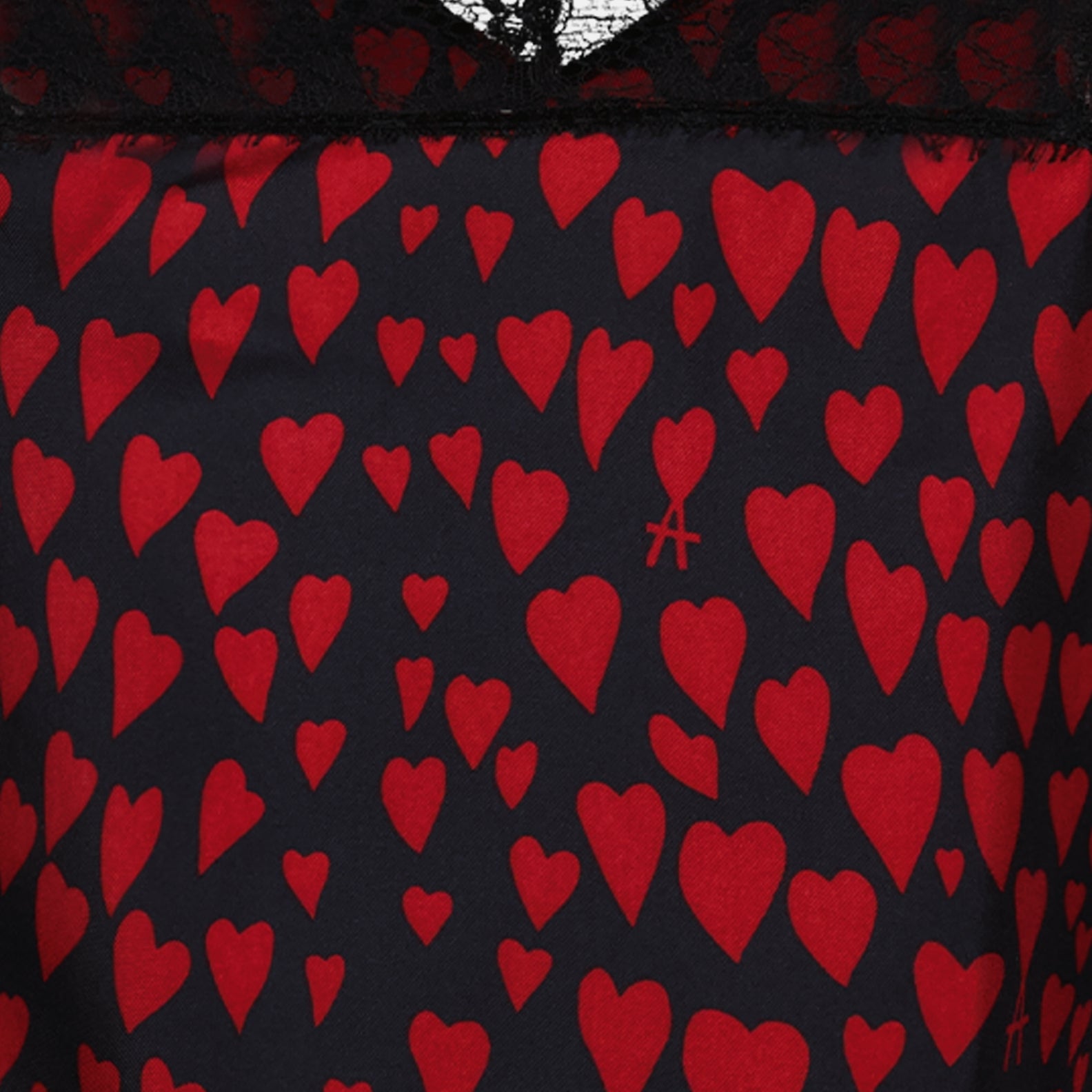 Tops Top en dentelle Ami PARIS Noir Femme