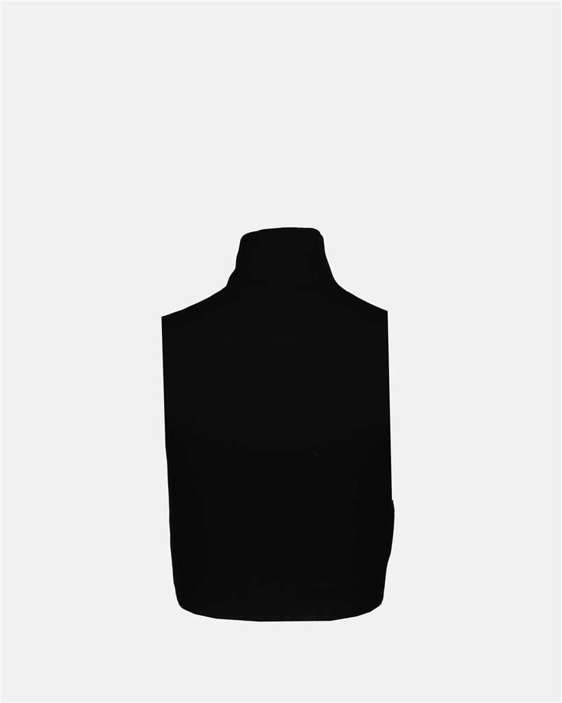 Tops Top à col montant Prada Noir Femme