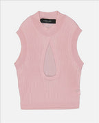 Tops Wool top Versace Pink Women