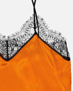 Tops Top en soie et dentelle Ami PARIS Orange Femme