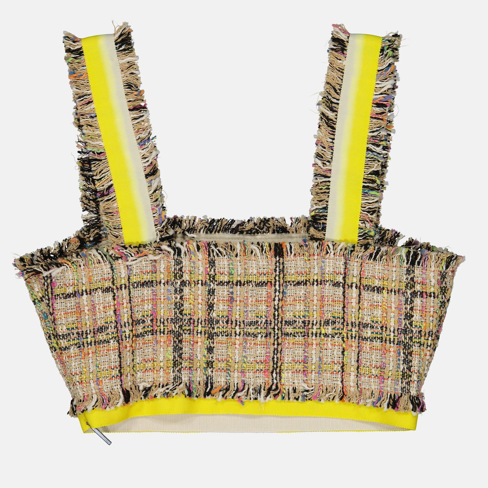 탑 트위드 탑 MSGM 베이지 Femme