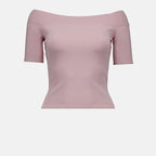 Tops Top en viscose Alexander McQueen Rose Femme