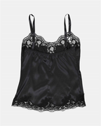 トップス シルクトップ Dolce & Gabbana 黒 女性