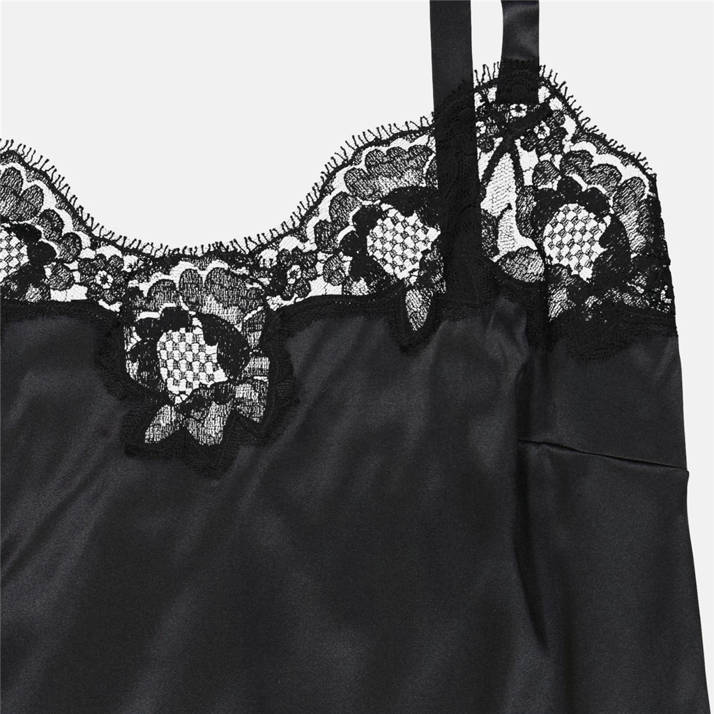 トップス シルクトップ Dolce & Gabbana 黒 女性