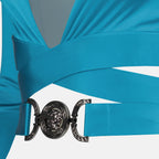 탑 Top Medusa 95 Versace 파란색 Femme