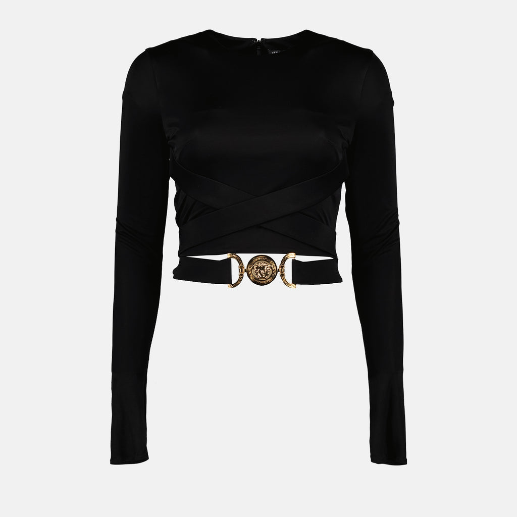 Tops Viscose top Versace Black Women