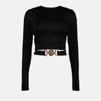 Tops Viscose top Versace Black Women