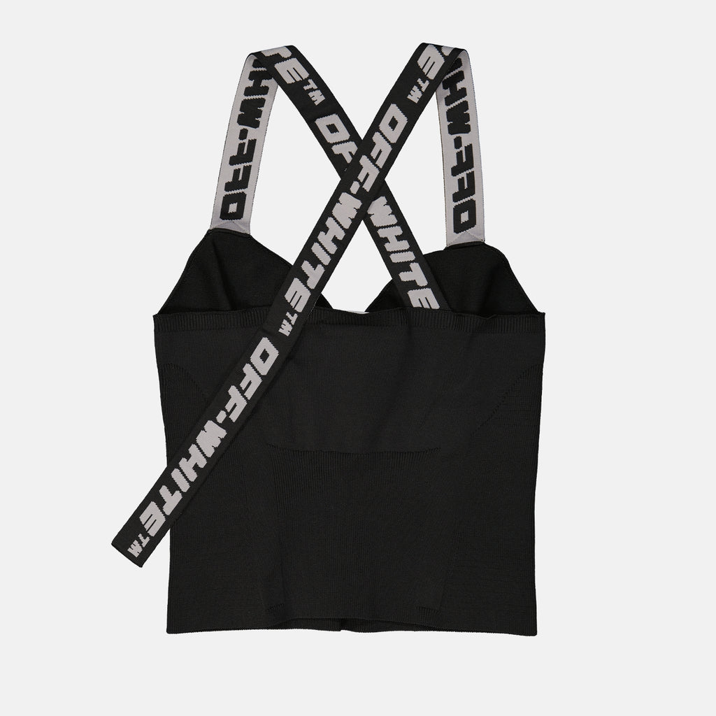 Tops Top Industrial Off-White Noir Femme