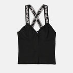 Tops Top Industrial Off-White Noir Femme