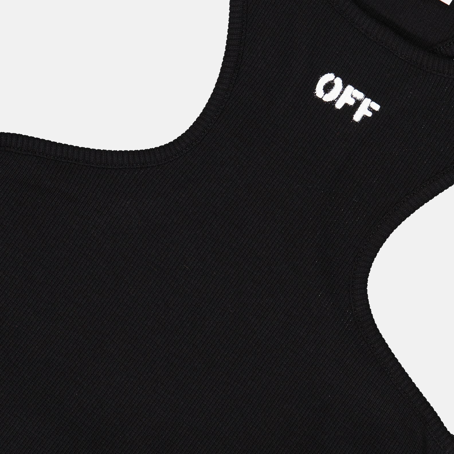 Tops Top Off Stamp Off-White Noir Femme