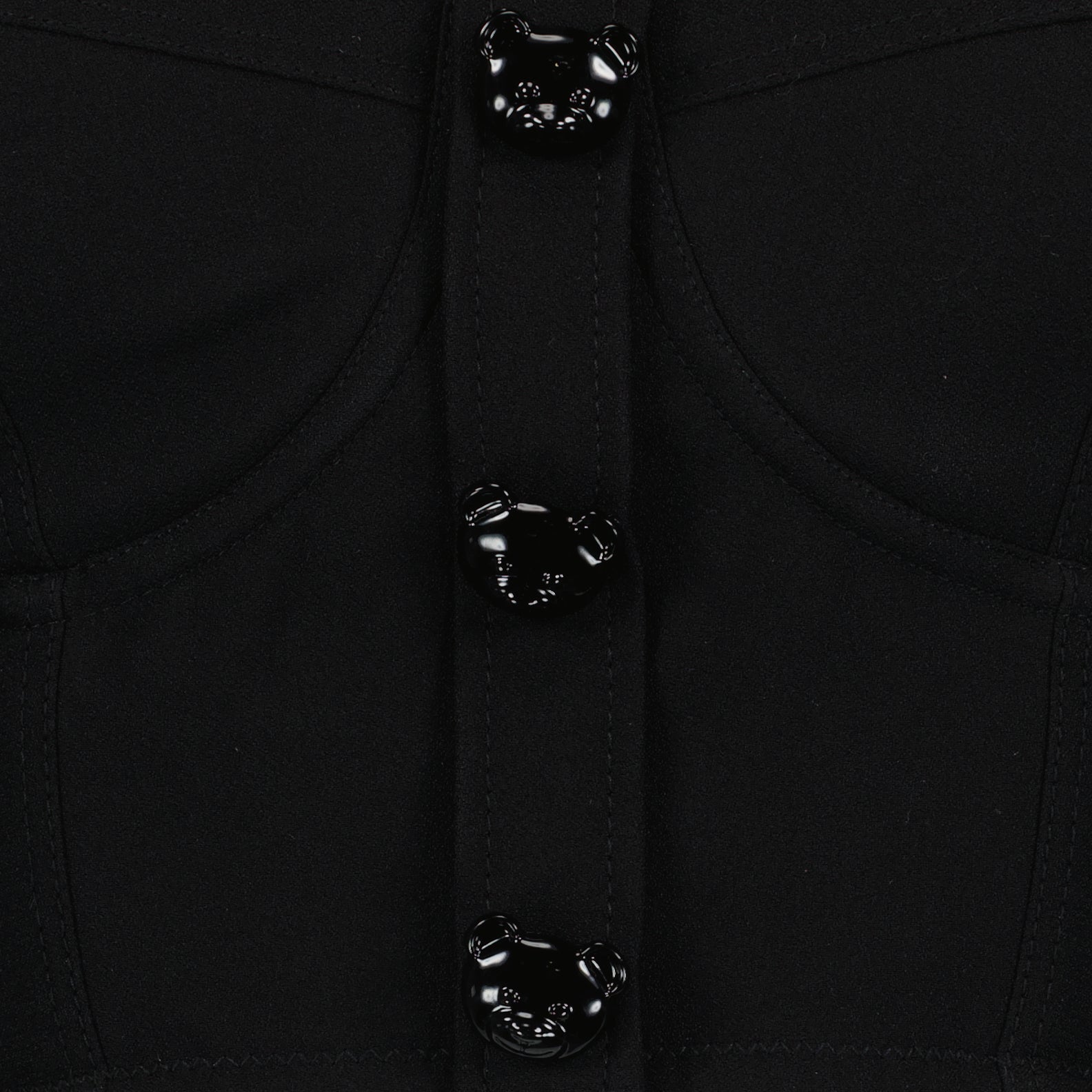 Top Top Teddy Moschino Nero Femme