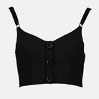 Top Top Teddy Moschino Nero Femme