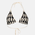 Top triangle en crochet