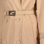 Coats Beige Trench Fendi Beige Women