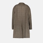 Manteaux Trench-coat à carreaux Maison Margiela Marron Femme