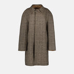 Manteaux Trench-coat à carreaux Maison Margiela Marron Femme