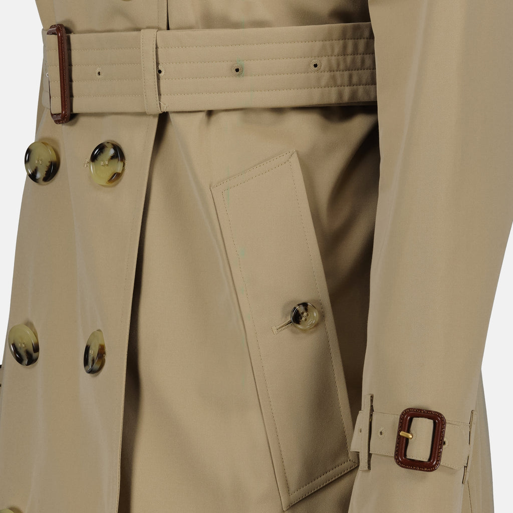 Manteaux Trench-coat Kensington Burberry Beige Femme