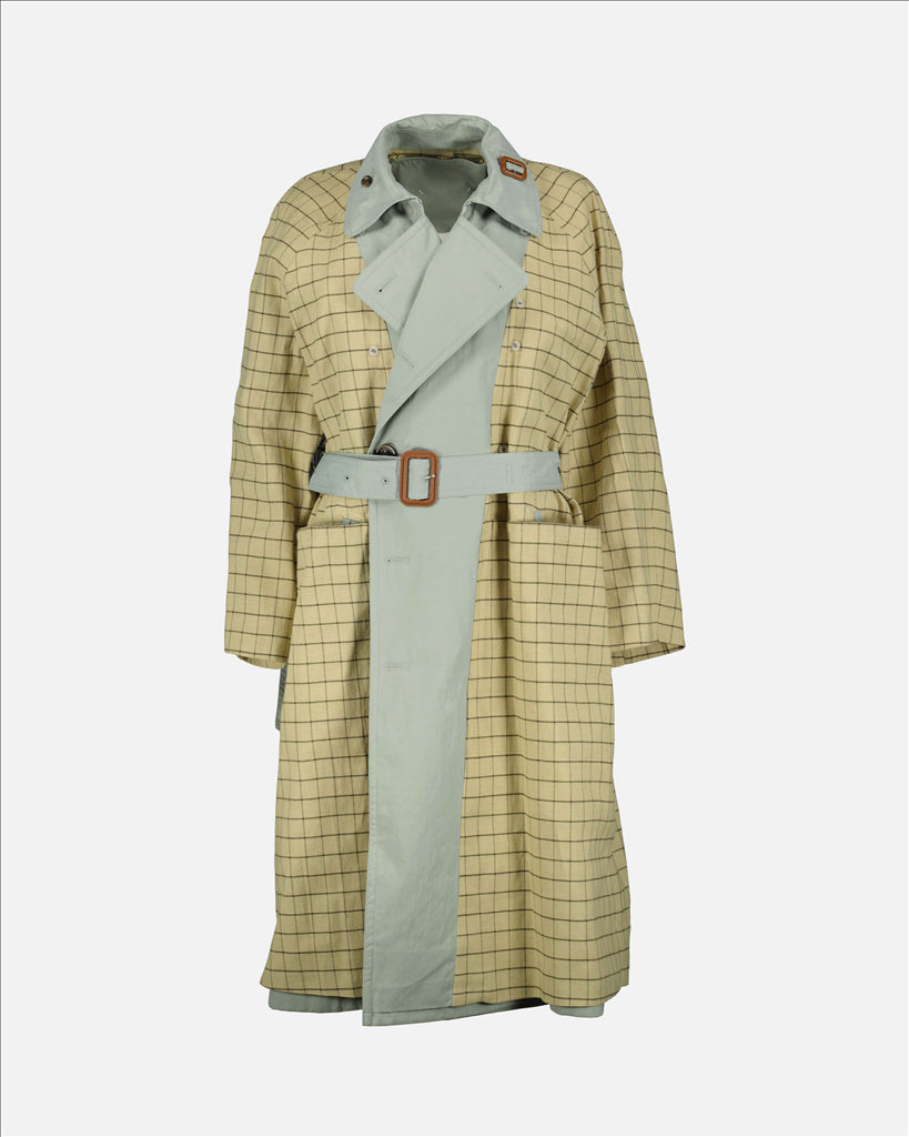 Reversible trench coat