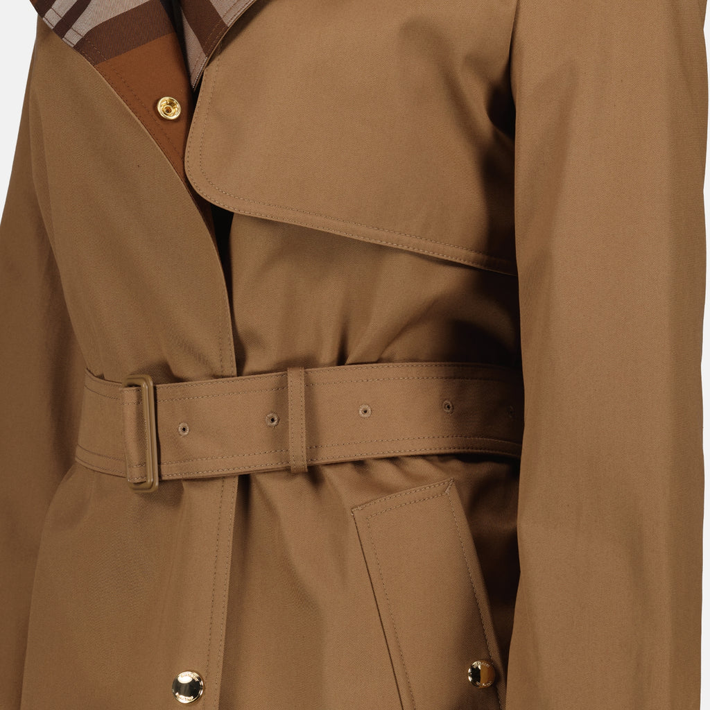 Cappotti Trench-coat Sandridgechk Burberry Marrone Femme
