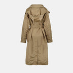 Abrigos Abrigo Trench Villerest Moncler Marrón Femme