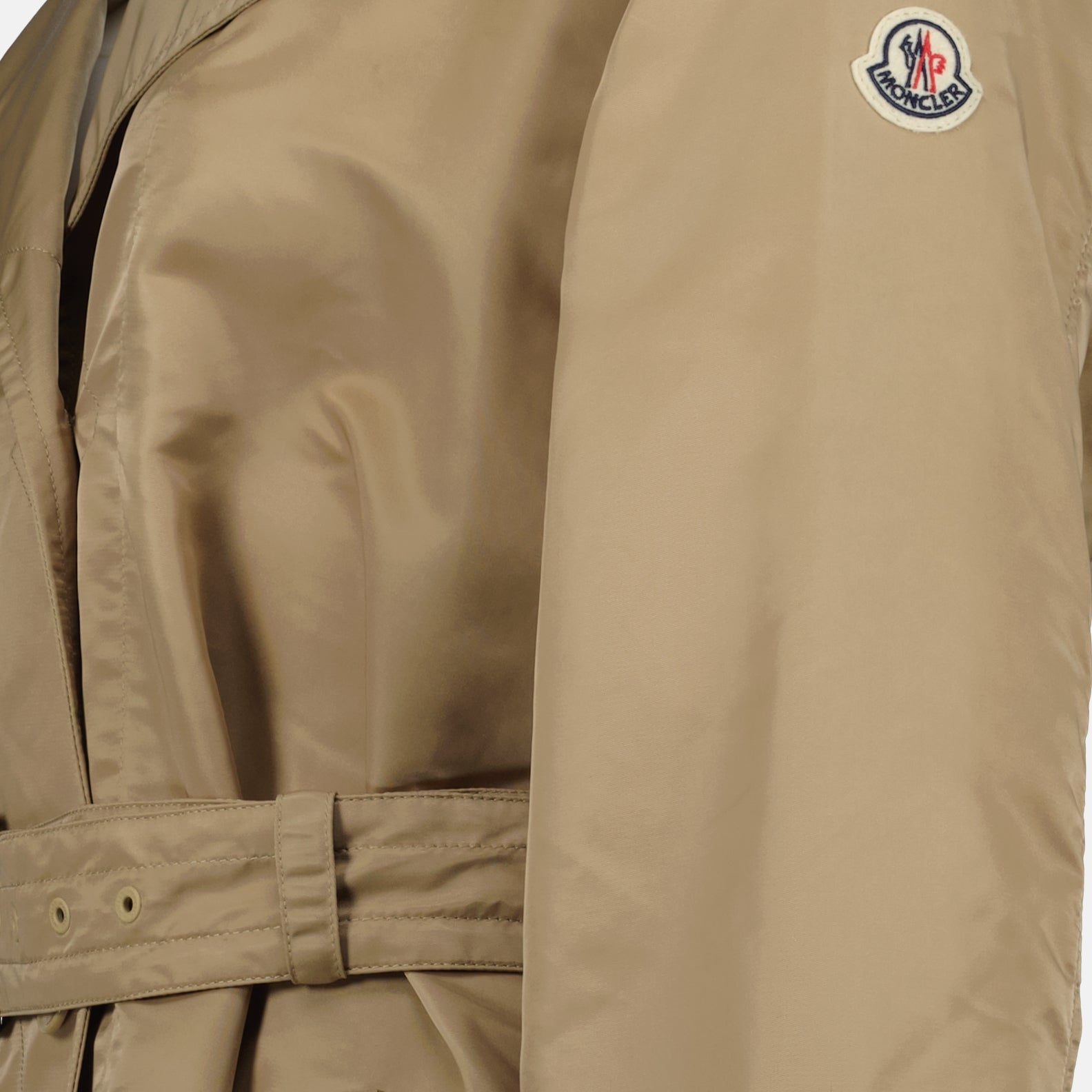 Abrigos Abrigo Trench Villerest Moncler Marrón Femme