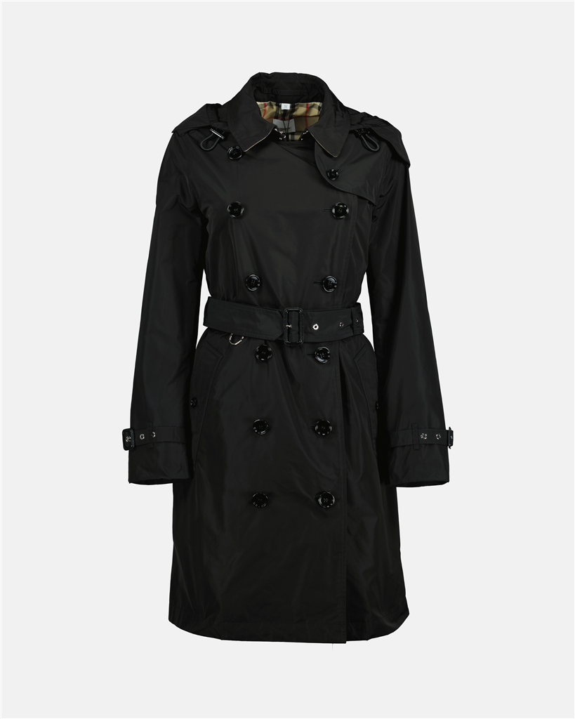 Abrigos Trench Kensington Burberry Negro Femme