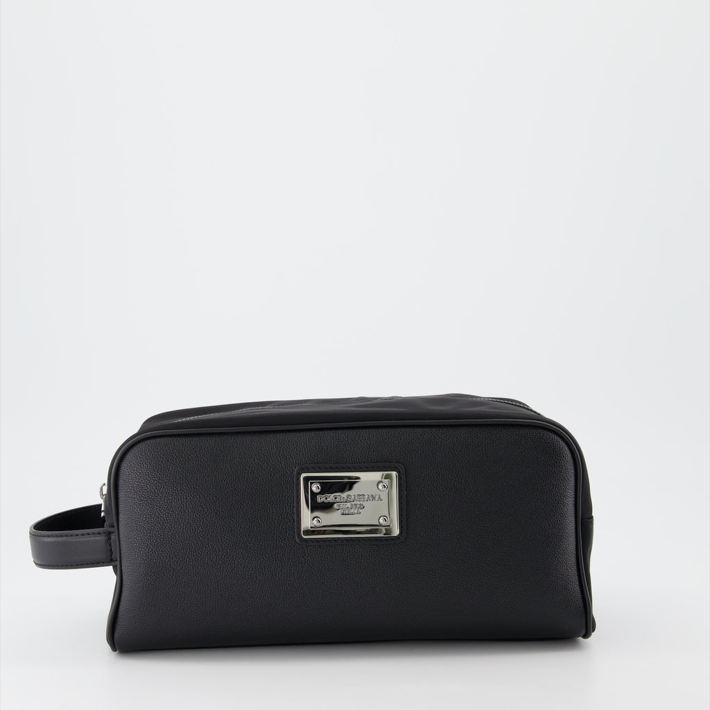 Pouches Nylon toiletry bag Dolce & Gabbana Black Man