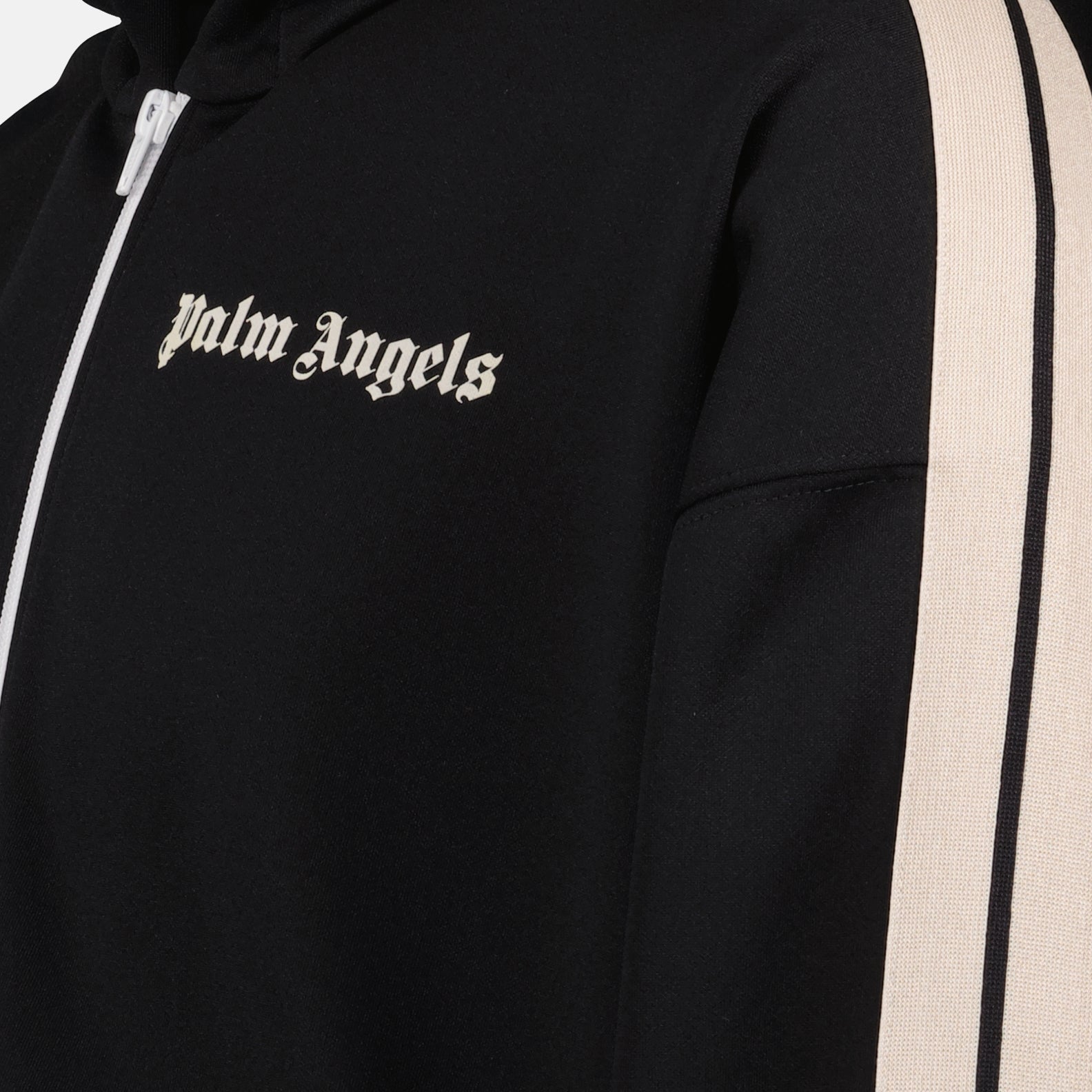 ジャケット ロゴプリントジャケット Palm Angels 黒 Homme