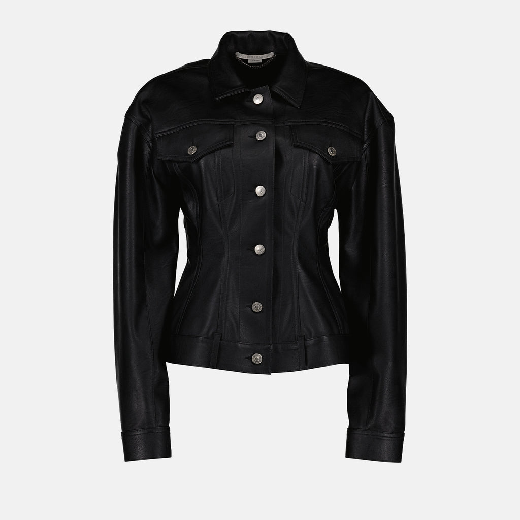 Coats Alter Mat Jacket Stella McCartney Black Women