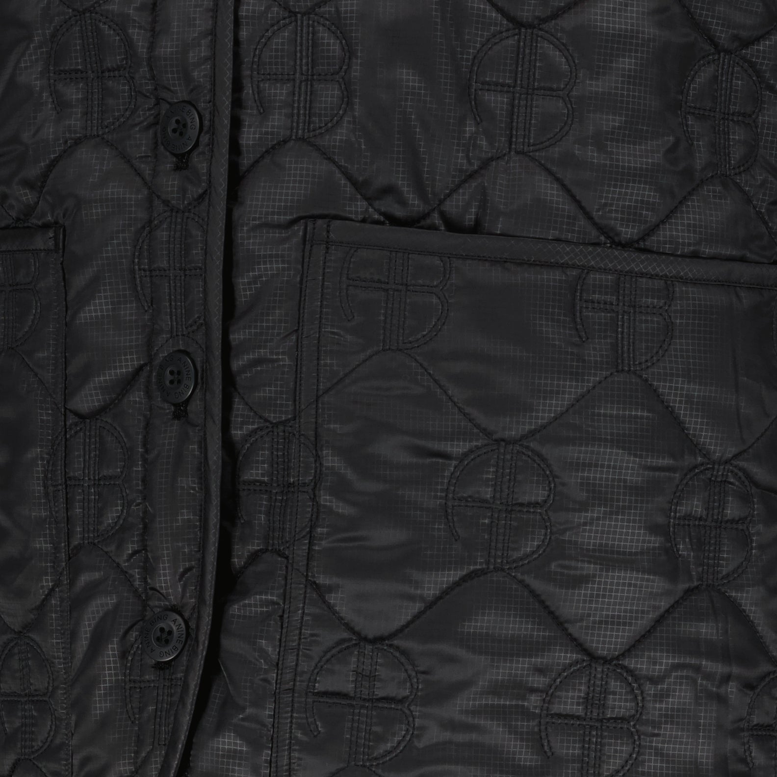 Vestes Veste Andy monogram Anine Bing Noir Femme