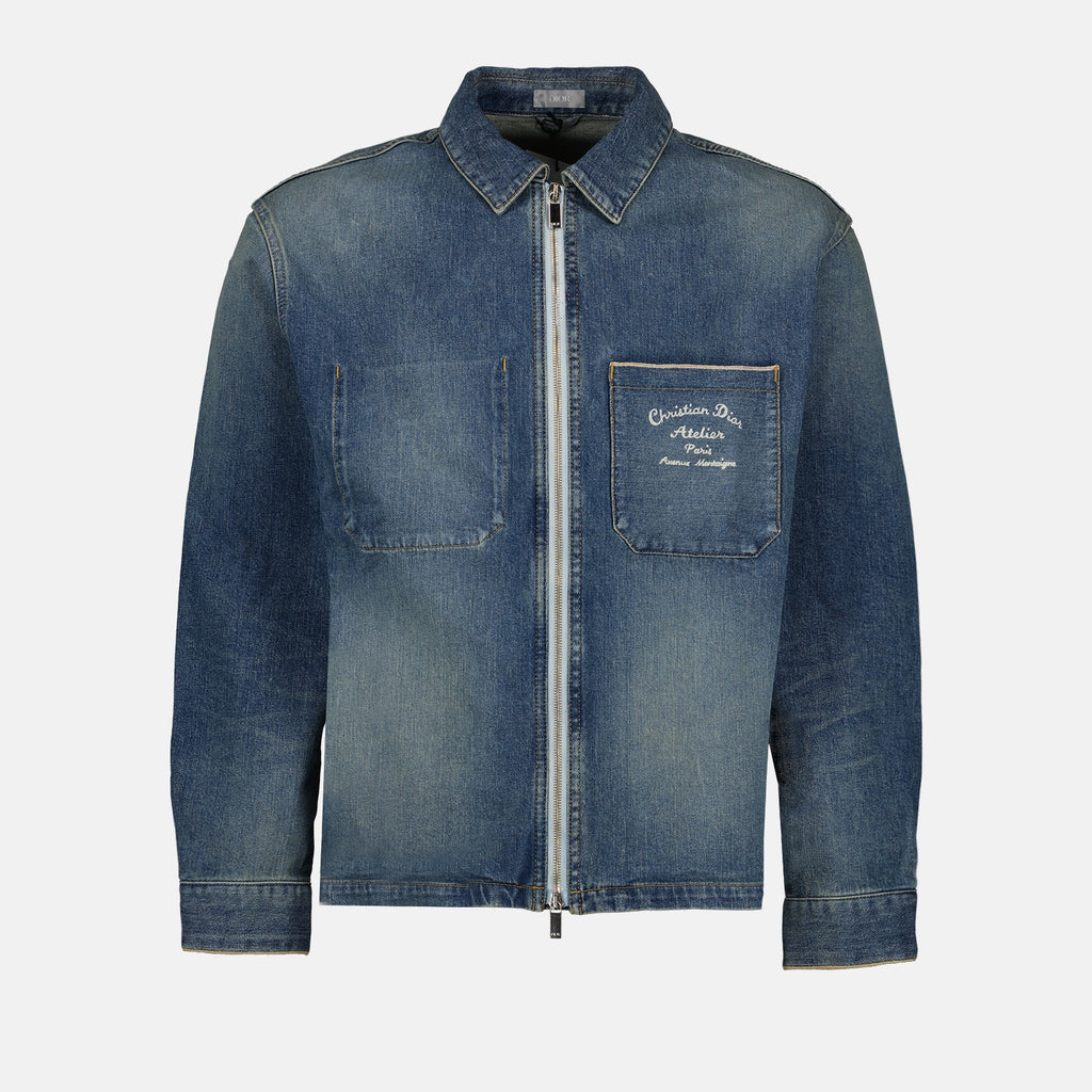 Vestes Veste en denim Dior Bleu Homme