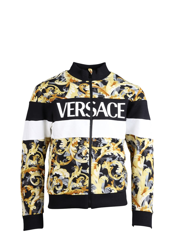 Vêtements Veste Baroccoflage Versace Doré Enfants