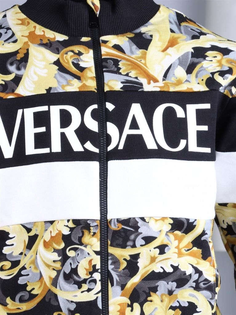 Vêtements Veste Baroccoflage Versace Doré Enfants
