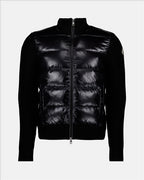 Vestes Veste bi-matière Moncler Noir Homme