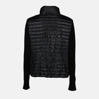 Jackets Bi-material jacket Moncler Black Femme