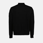 Vestes Veste bi-matière Moncler Noir Homme