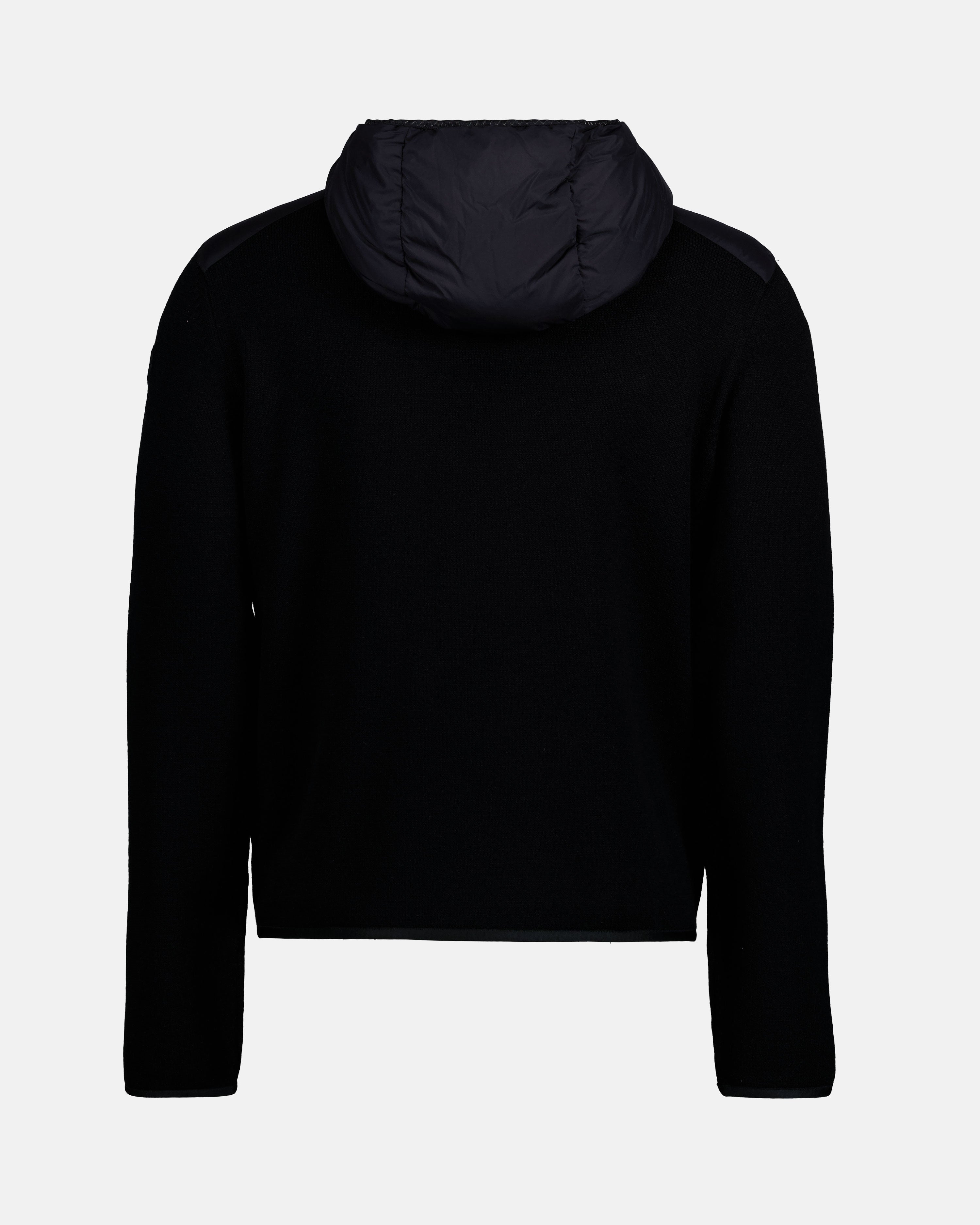 Vestes Veste bi-matière Moncler Noir Homme