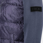 Giacche Veste bi-matière Oblique Dior Grigio Homme