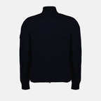 Vestes Veste bi-matière Oblique Dior Bleu Homme