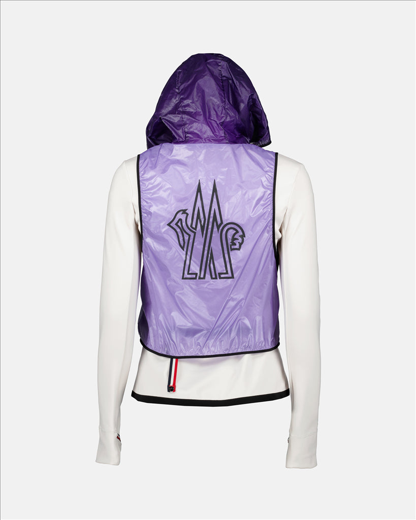 Vestes Veste bi-matière Moncler Grenoble Violet Femme