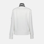 Jackets Bi-material jacket Moncler White Femme