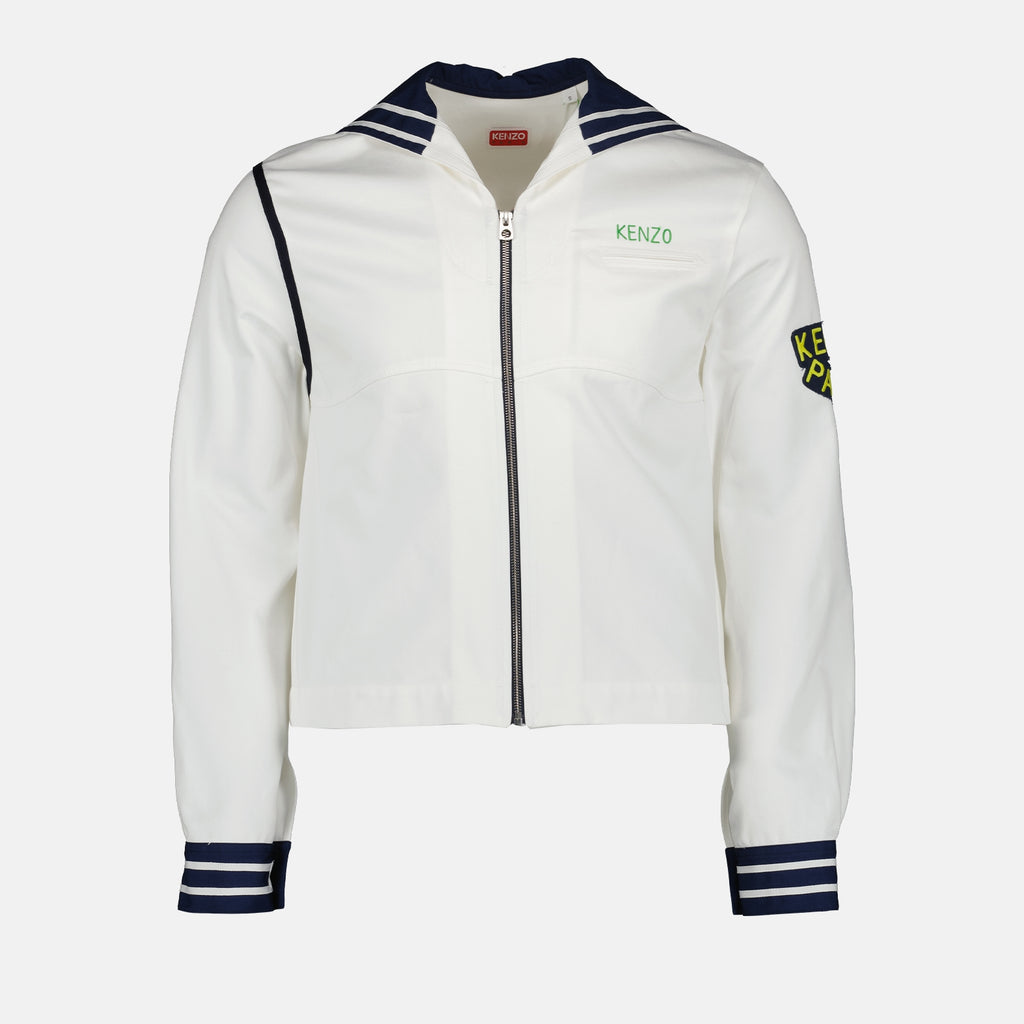 Jackets Kenzo Sailor Jacket Kenzo White Homme