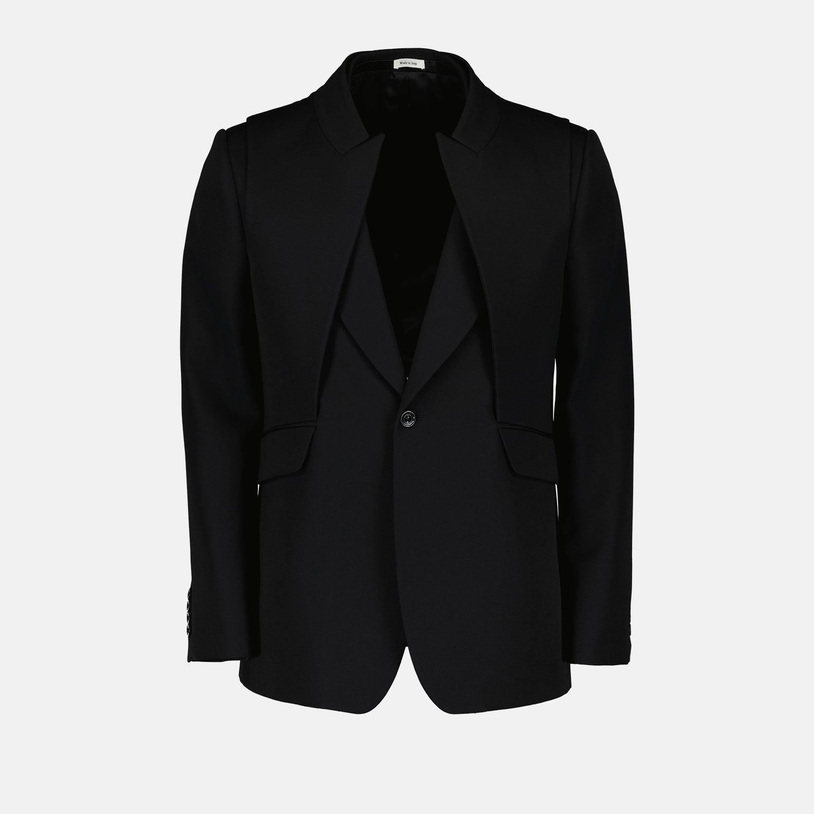 Veste blazer à superpositions