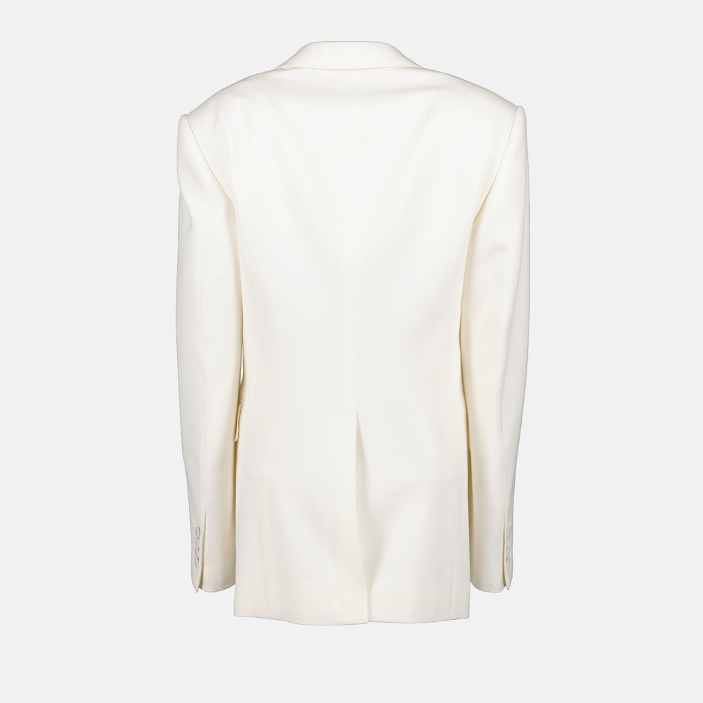 Vestes Veste blazer Alexander McQueen Blanc Homme