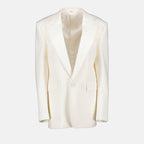 Vestes Veste blazer Alexander McQueen Blanc Homme