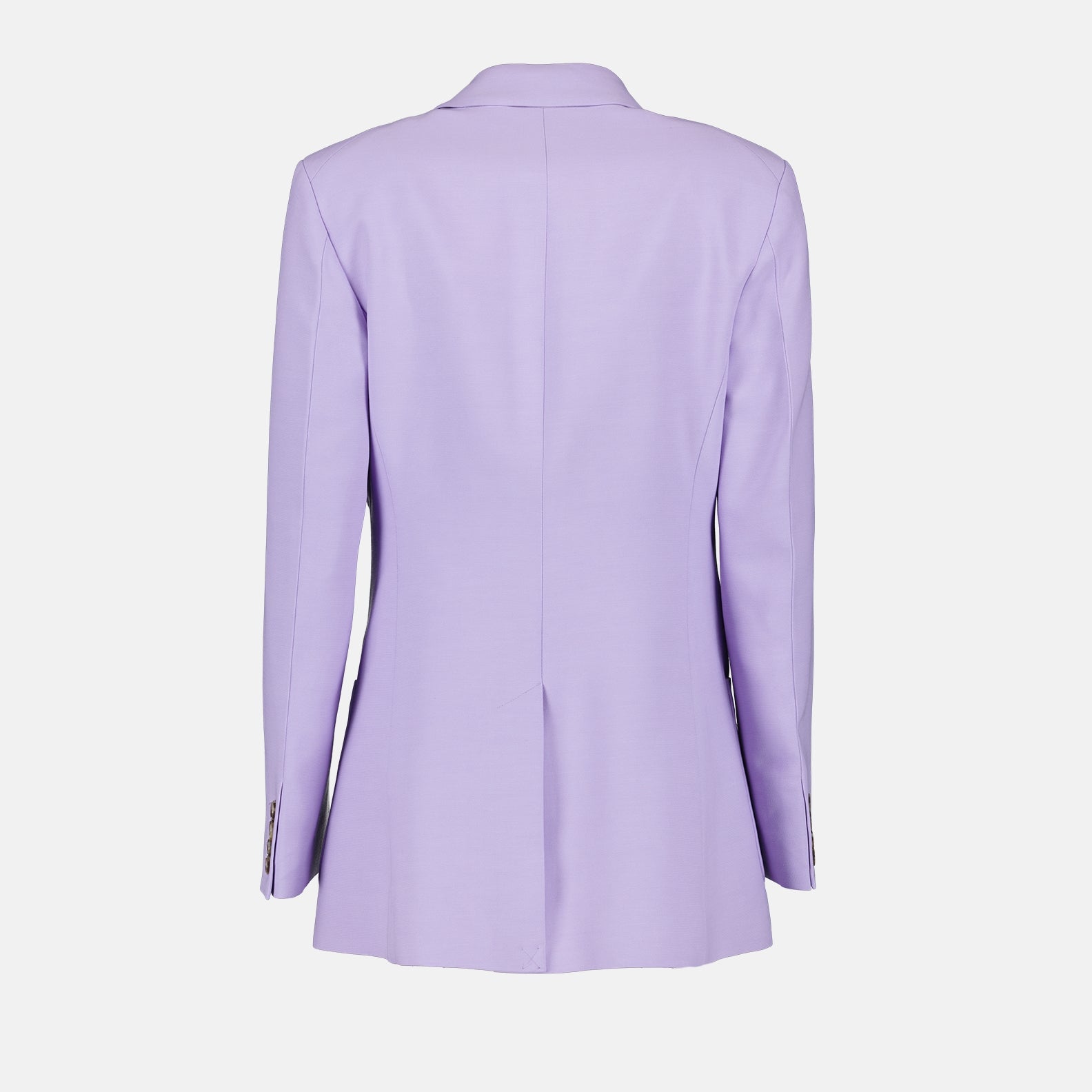 Veste blazer en laine violette