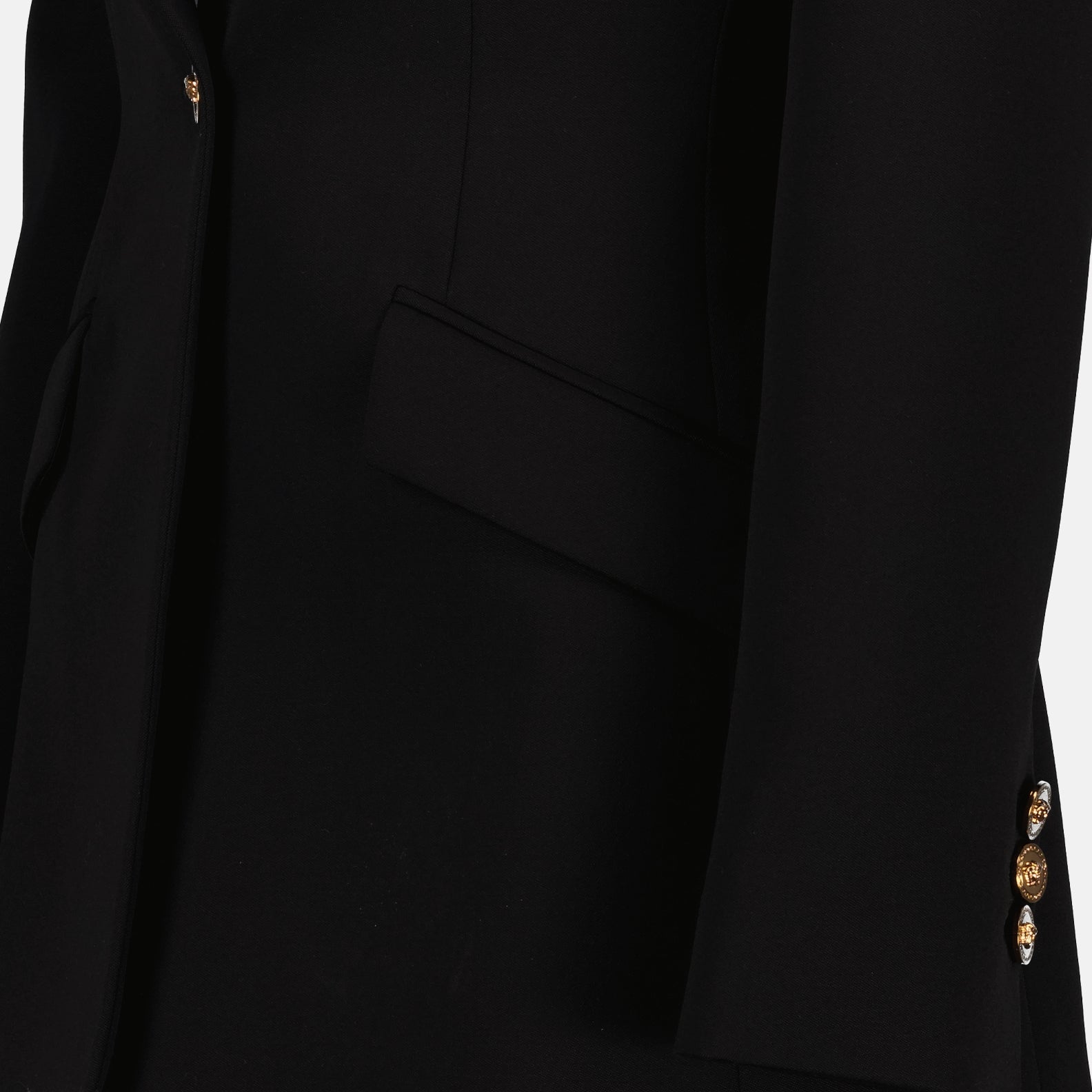 Chaquetas Blazer Versace Negro Femme